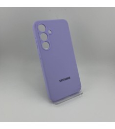 Чехол Silicone Case Samsung Galaxy S24 (Фиалковый)