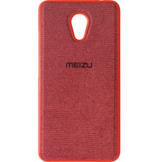 Силикон Textile Meizu M5c (Красный)