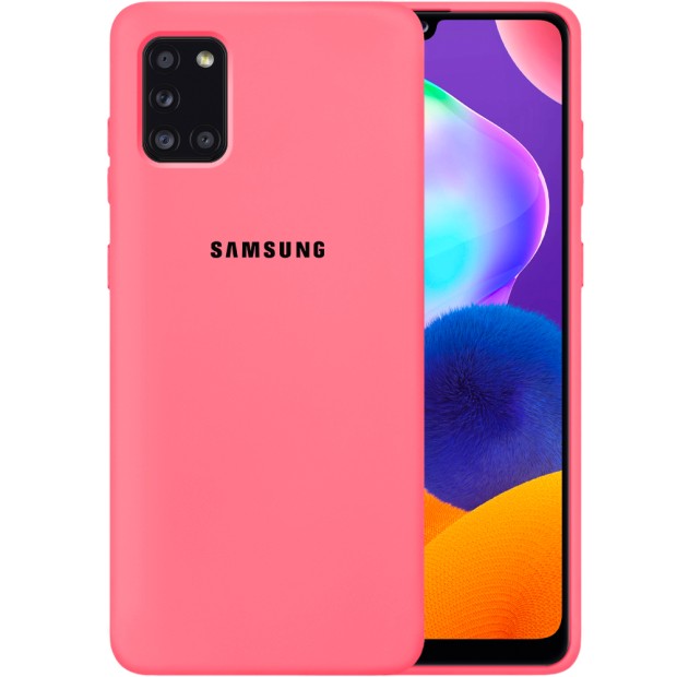 Силикон Original Case Samsung Galaxy A31 (2020) (Клубничный)