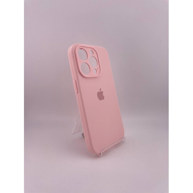 Силикон Original RoundCam Case Apple iPhone 14 Pro (76) Chalk Pink