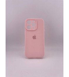 Силикон Original RoundCam Case Apple iPhone 14 Pro (76) Chalk Pink