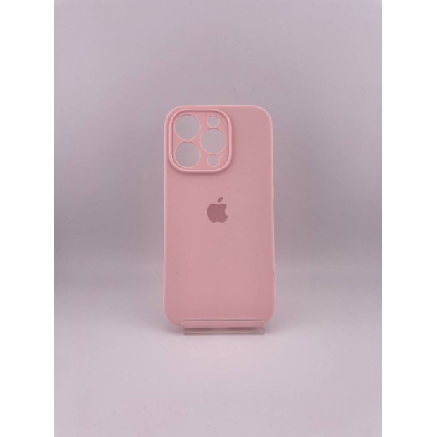 Силикон Original RoundCam Case Apple iPhone 14 Pro (76) Chalk Pink