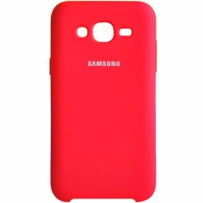 Силикон Original Case Logo Samsung Galaxy J5 (2015) J500 (Красный)