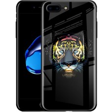 Накладка Luminous Glass Case Apple iPhone 7 Plus / 8 Plus (Tiger)