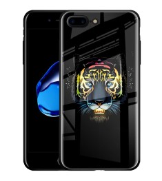 Накладка Luminous Glass Case Apple iPhone 7 Plus / 8 Plus (Tiger)