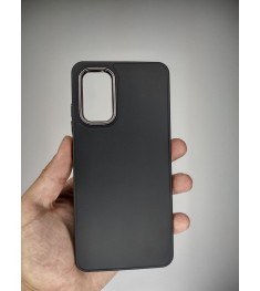 Накладка Metal Camera Samsung Galaxy A32 (2021) (Чёрный)