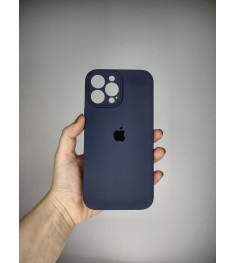 Силикон Original RoundCam Case Apple iPhone 13 Pro Max (09) Midnight Blue