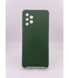 Силикон Original ShutCam Samsung Galaxy A32 (2021) (Тёмно-зелёный)