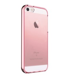Силикон UMKU Line Apple iPhone 5 / 5s / SE (Розовый)