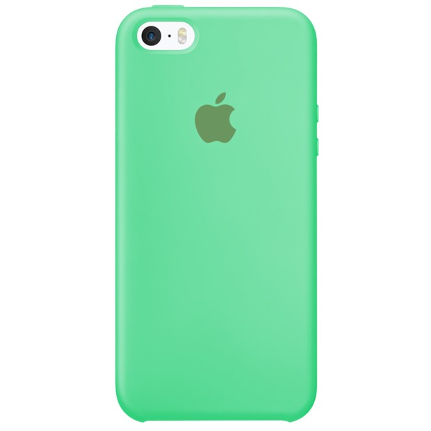 Силиконовый чехол Original Case Apple iPhone 5 / 5S / SE (49) Aquamarine