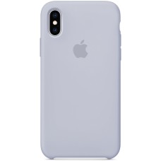 Силиконовый чехол Original Case Apple iPhone X / XS (34) Lavender Gray