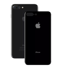 Защитное стекло 5D Fanny Apple iPhone 7 Plus / 8 Plus Black (на заднюю сторону)