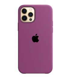 Силикон Original Case Apple iPhone 12 Pro Max (28) Brinjal