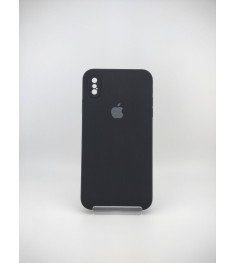 Силикон Original Square RoundCam Case Apple iPhone XS Max (07) Black