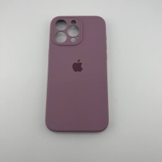 Силикон Original RoundCam Case Apple iPhone 15 Pro Max (01) Bilberry