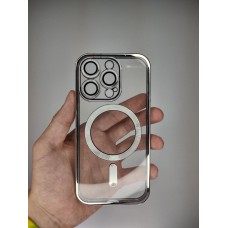 Чехол UMKU Shining with MagSafe Apple iPhone 14 Pro (Silver)