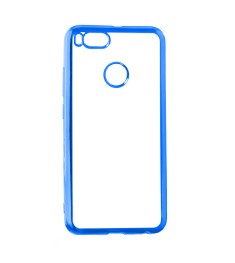 Силиконовый чехол UMKU Line Xiaomi Mi8 Lite (Синий)