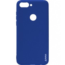 Силиконовый чехол iNavi Color Huawei P Smart (темно-синий)
