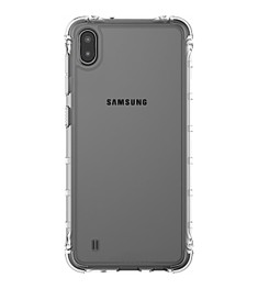 Силиконовый чехол 6D Samsung Galaxy A10 (2019) (Прозрачный)