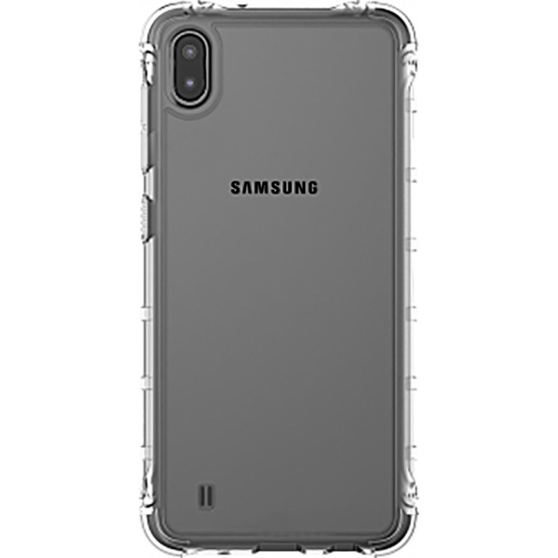 Силиконовый чехол 6D Samsung Galaxy A10 (2019) (Прозрачный)