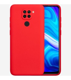 Силикон iNavi Color Xiaomi Redmi Note 9 (Красный)