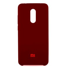 Силиконовый чехол Original Case Xiaomi Redmi 5 Plus (Бордовый)