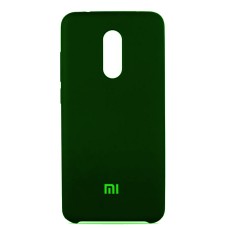 Силиконовый чехол Original Case Xiaomi Redmi 5 Plus (Тёмно-зелёный)