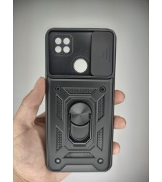 Бронь-чехол Ring Serge Armor ShutCam Case Xiaomi Redmi 9C / Redmi 10A (Чёрный)