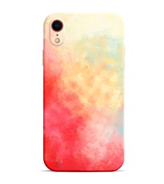 Силікон WAVE Watercolor Case iPhone XR (white / red)