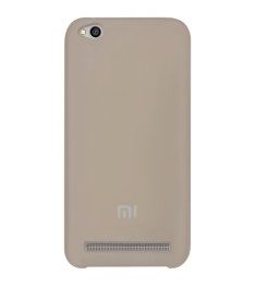 Силикон Original Case Xiaomi Redmi 5a (Бежевый)