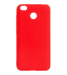 Силиконовый чехол iNavi Color Xiaomi Redmi 4x (красный)