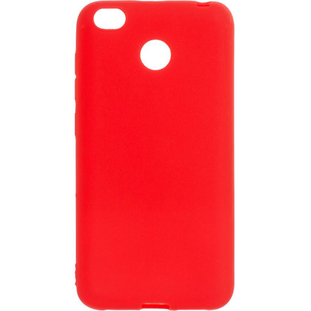 Чехол Силикон iNavi Color Xiaomi Redmi 4x (красный)
