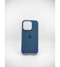 Чехол Silicone Case with MagSafe Apple iPhone 15 Pro (Storm Blue)
