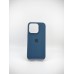 Чехол Silicone Case with MagSafe Apple iPhone 15 Pro (Storm Blue)