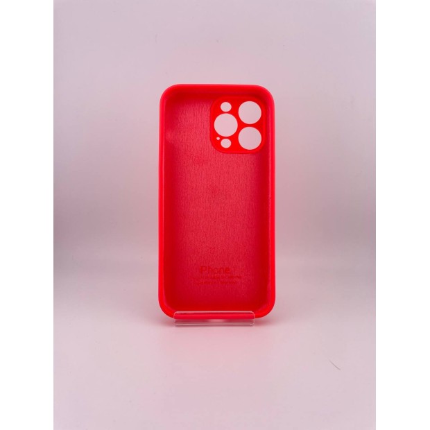 Силикон Original RoundCam Case Apple iPhone 14 Pro Max (84) Pink Citrus