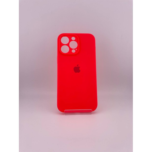 Силикон Original RoundCam Case Apple iPhone 14 Pro Max (84) Pink Citrus