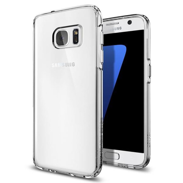 Силикон WS Samsung Galaxy S7 Edge (Прозрачный)
