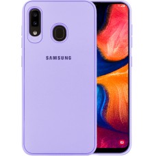 Силиконовый чехол Junket Case Samsung Galaxy A20 / A30 (2019) (Фиолетовый)