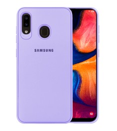 Силиконовый чехол Junket Case Samsung Galaxy A20 / A30 (2019) (Фиолетовый)