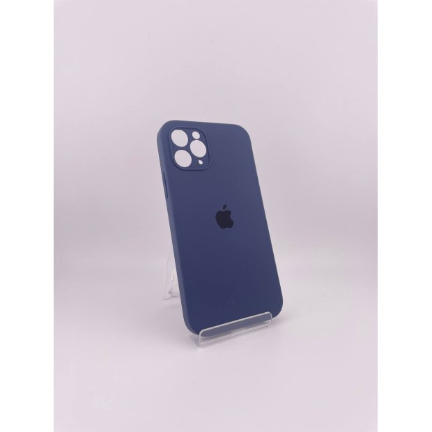 Силикон Original Square RoundCam Case Apple iPhone 11 Pro (09) Midnight Blue