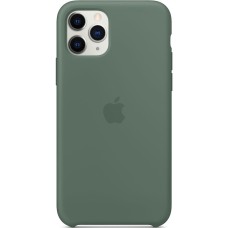 Чехол Silicone Case Apple iPhone 11 Pro Max (Pine Green)