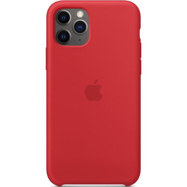 Чехол Silicone Case Apple iPhone 11 Pro Max (Red)