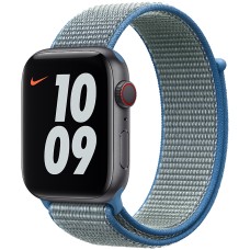 Ремешок Nylon Apple Watch 42 / 44 mm (Голубой)
