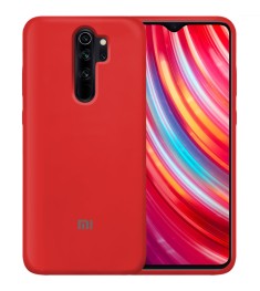 Силикон Original Case Xiaomi Redmi Note 8 Pro (Тёмно-красный)