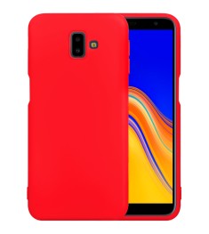 Силикон iNavi Color Samsung Galaxy J6 Plus (2018) J610 (Красный)