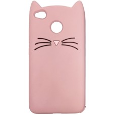 Силикон Kitty Case Xiaomi Redmi 4x (Розовый)