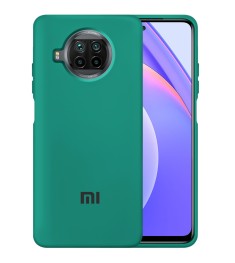 Силикон Original 360 Case Logo Xiaomi Mi 10T Lite (Тёмно-зелёный)