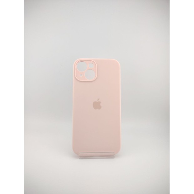Силикон Original RoundCam Case Apple iPhone 14 (Chalk Pink)