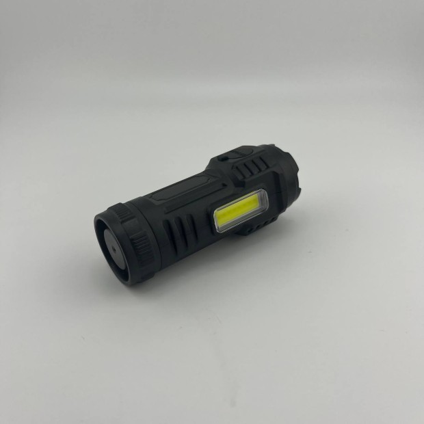 Фонарик LED KJ-6831 с аккумулятором 400mAh (Чёрный)