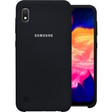 Силикон Original 360 Case Logo Samsung Galaxy A10 / M10 (2019) (Чёрный)